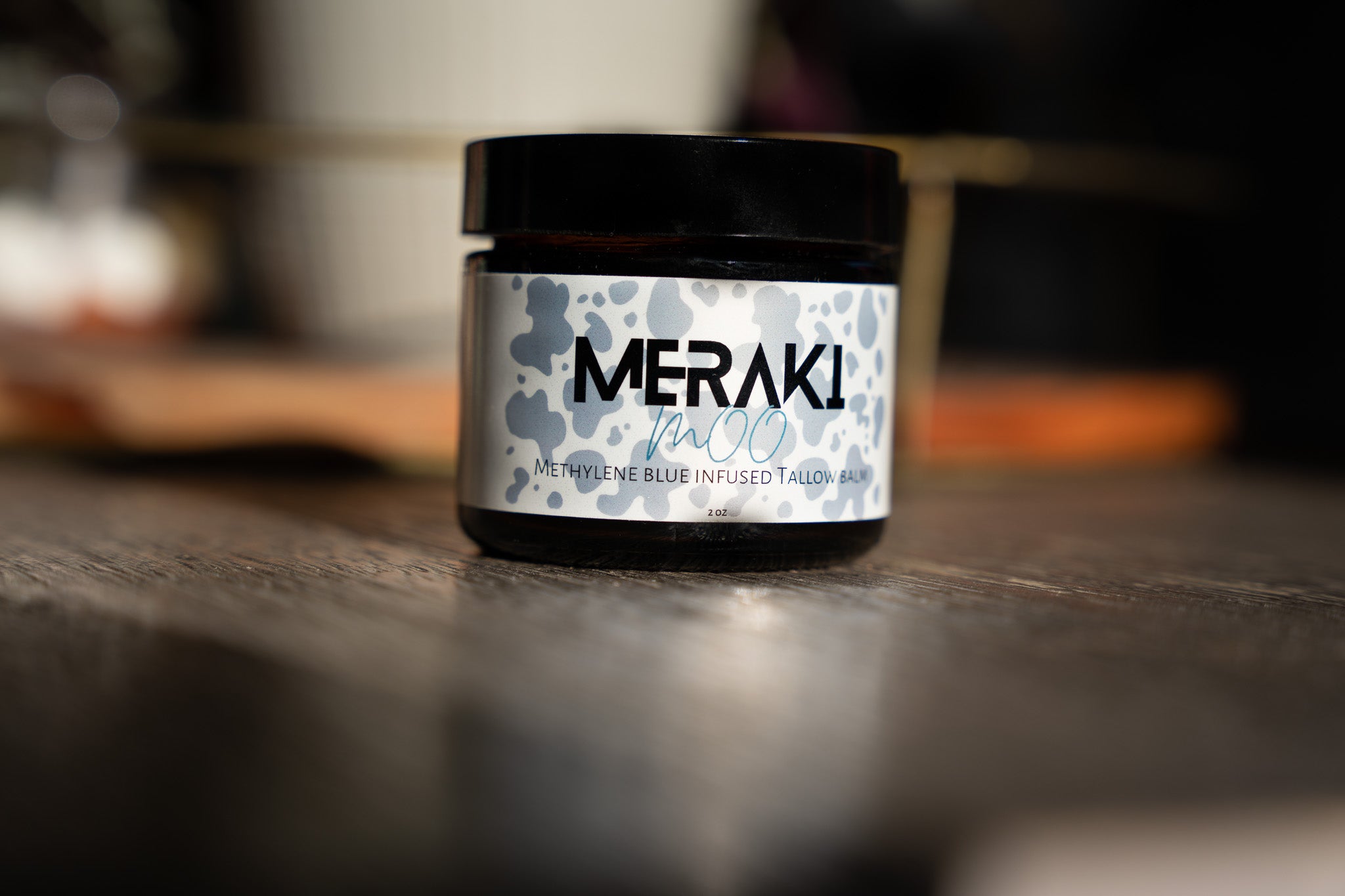 Meraki Moo Methylene Blue Infused Tallow Balm