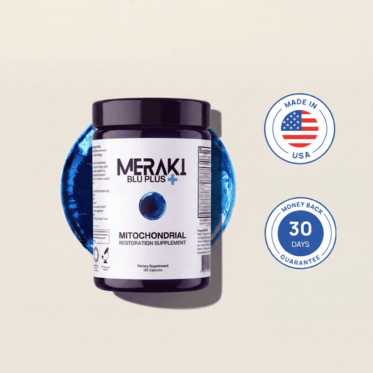 Meraki Blu Plus+ Mitochondrial Restoration Supplement