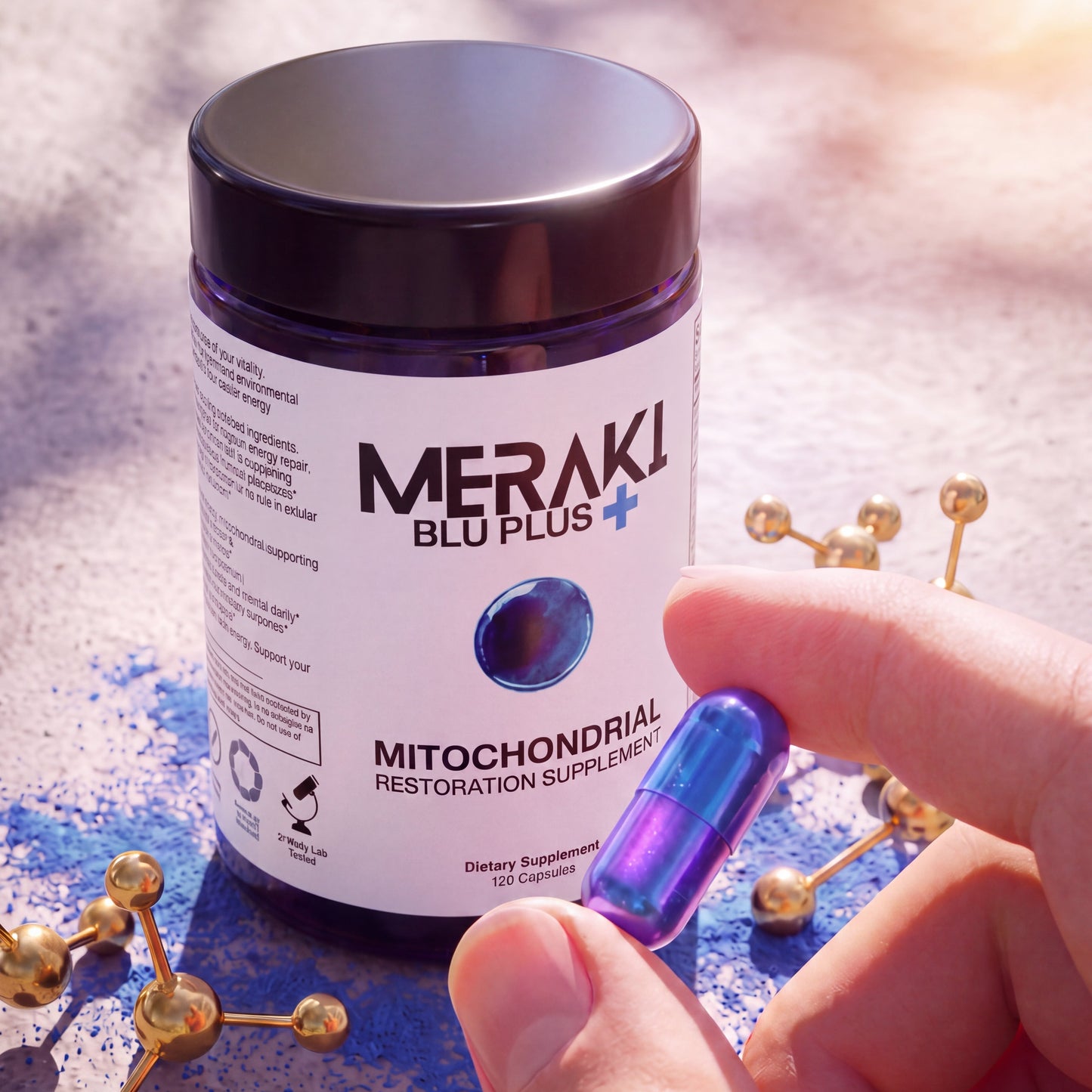 Meraki Blu Plus Capsules with Urolithin A