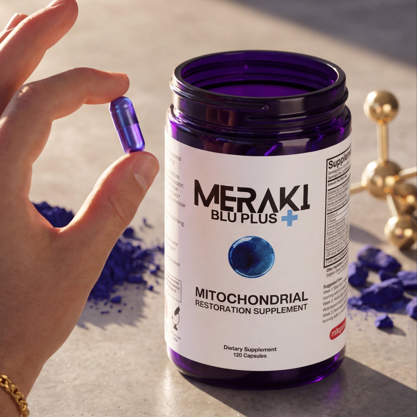 Meraki Blu Plus Capsules with Urolithin A